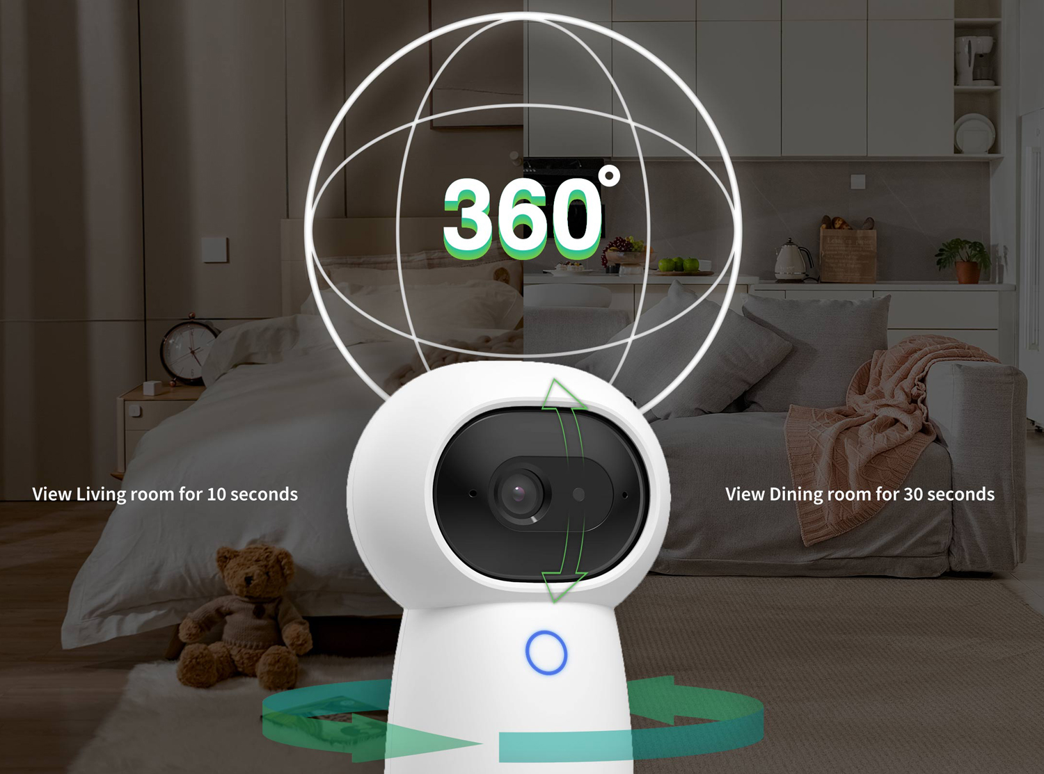 IP-Камера Шлюз Aqara G3 Apple HomeKit 2K ZigBee 3.0 (ZNSXJ13LM